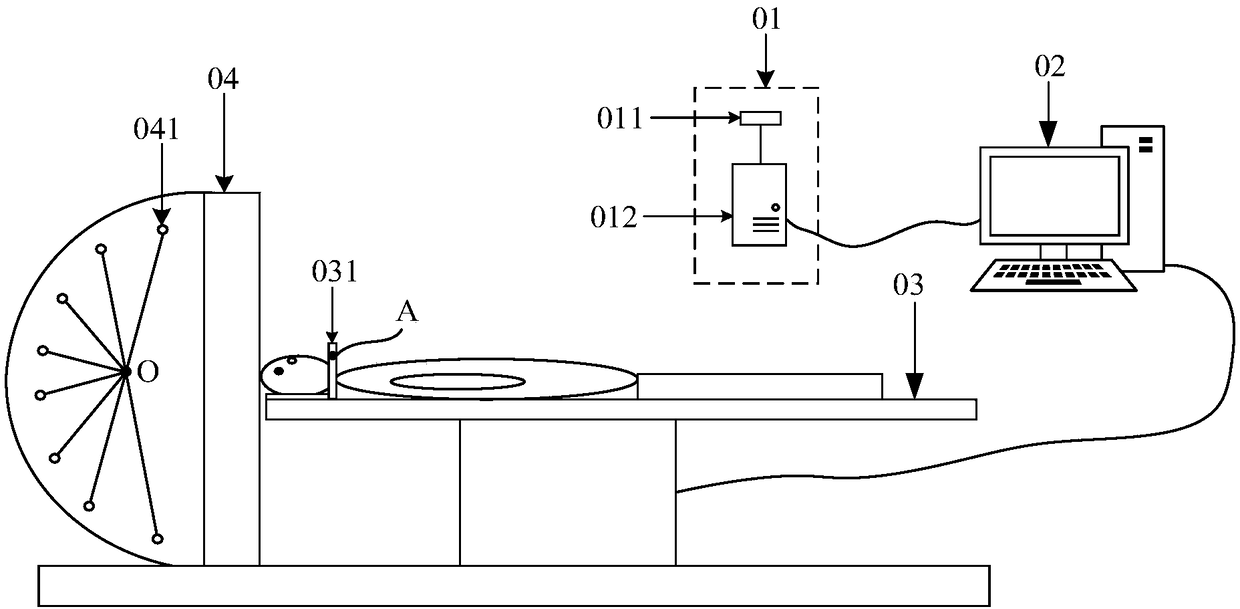 Positioning method and device, upper computer and radiotherapy system