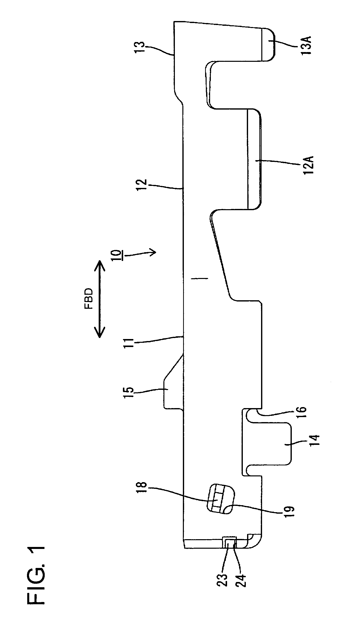 Female terminal fitting