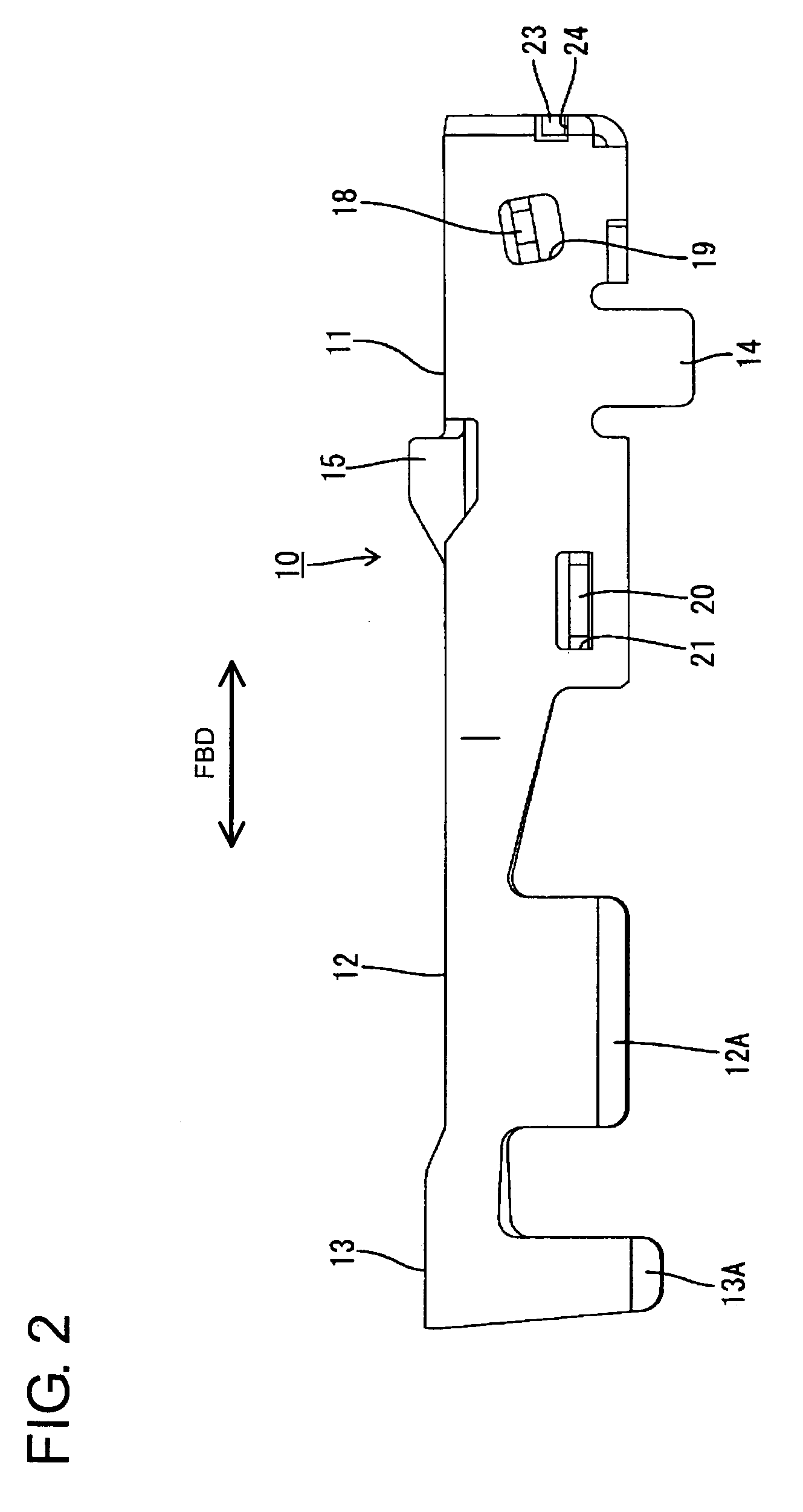 Female terminal fitting