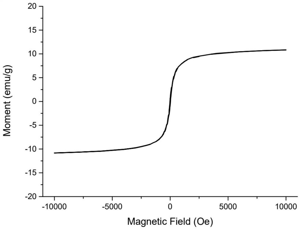 Magnetic nano-material for detecting tetrahydrocannabinoid and synthetic cannabinoid drugs as well as preparation method and application of magnetic nano-material