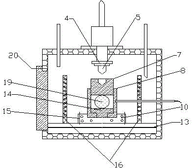 Moulding press for chalcogenide glass components