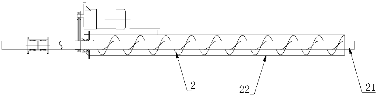 A transport and distribution system for starch