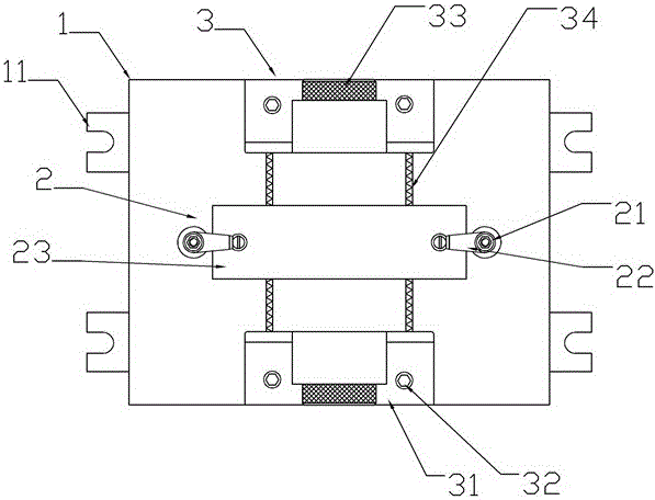 Size-adjustable type high-precision machine tool clamp