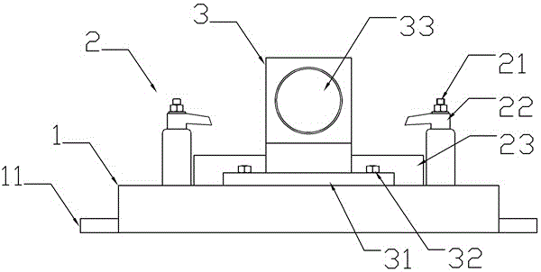 Size-adjustable type high-precision machine tool clamp