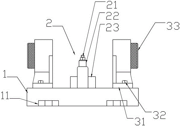 Size-adjustable type high-precision machine tool clamp