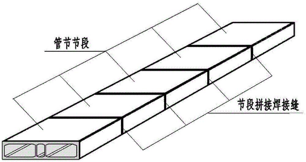 Pipe-joint steel shell and concrete combined structure for immersed tunnel and manufacturing method thereof