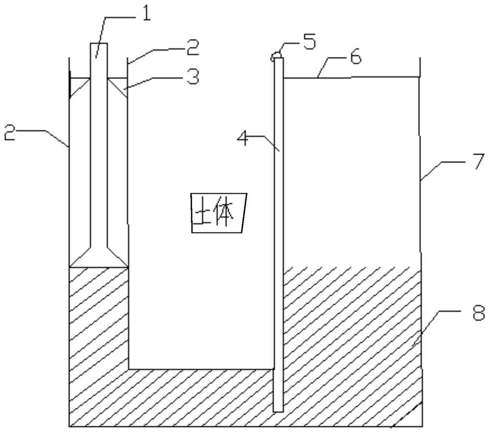 Automatic monitoring water level gauge device capable of serving as waterproof baffle