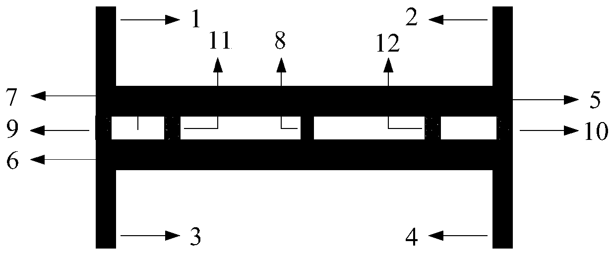 Compact broadband differential band pass filter