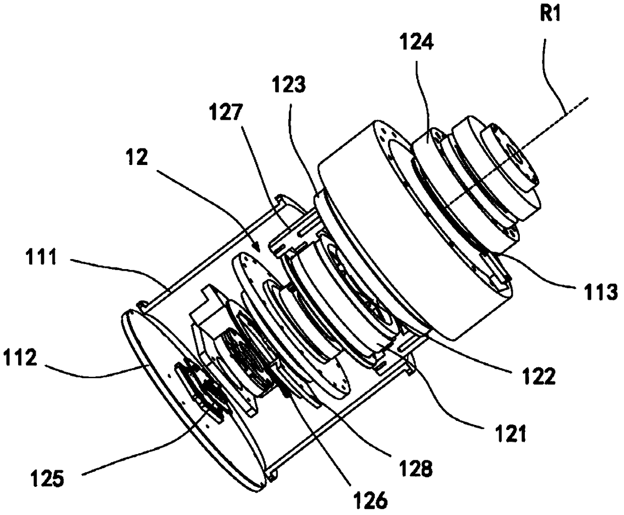 Six-degree-of-freedom bionic mechanical arm