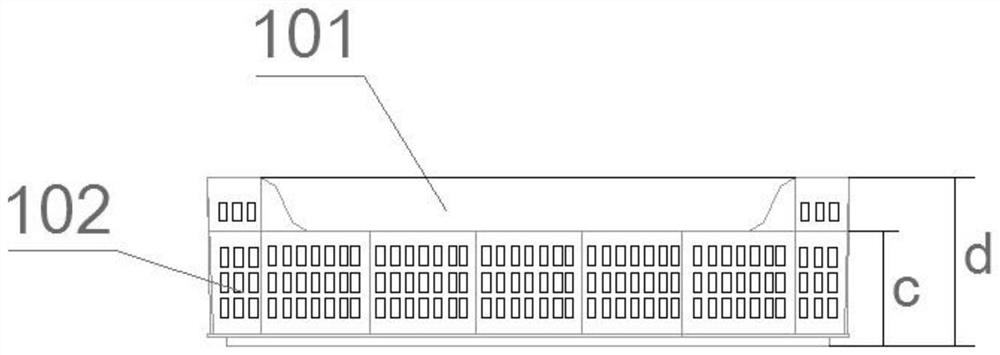 An integrated basket for picking, precooling and storage, application thereof, and precooling method for perishable fruits with small diameters