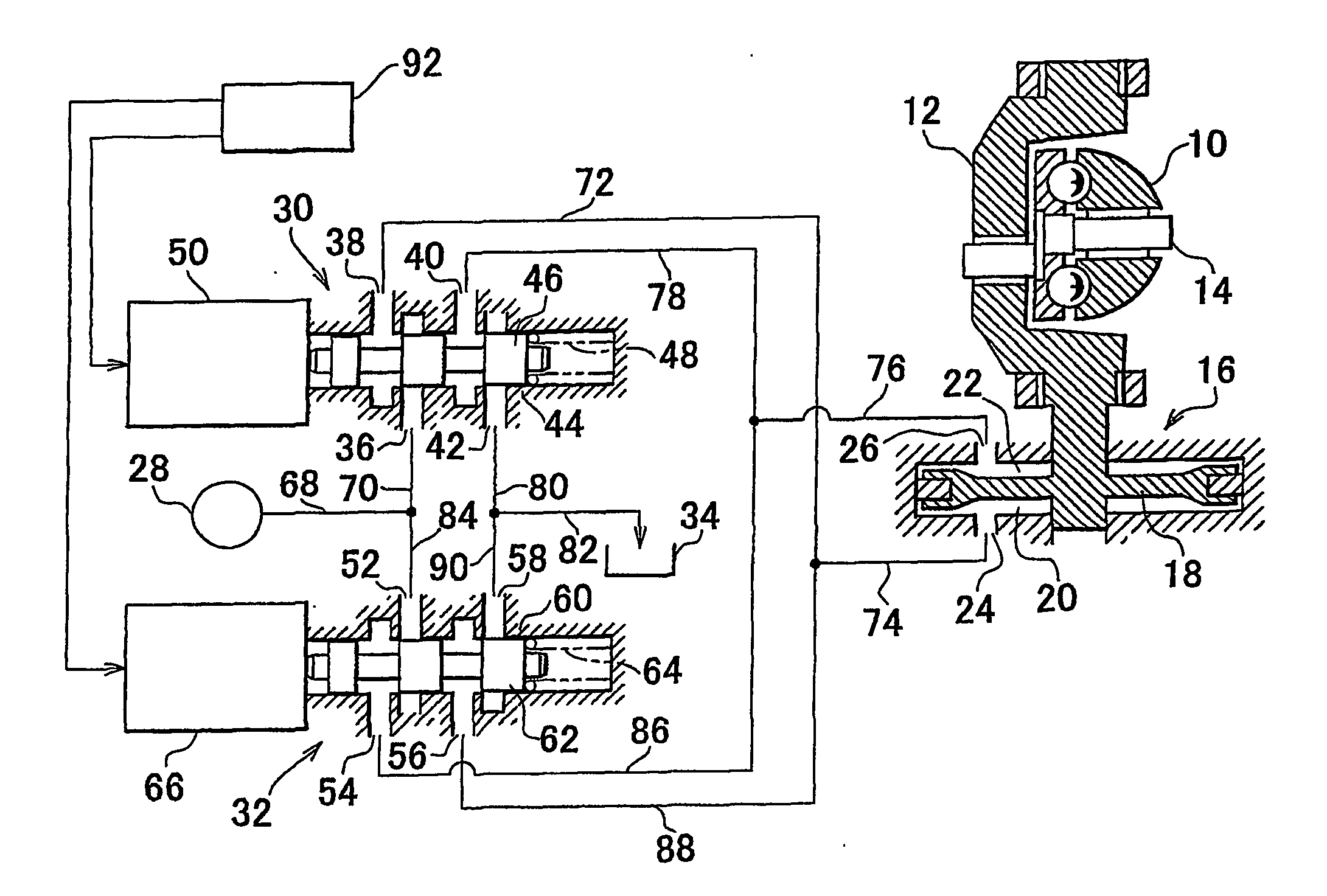 Hydraulic control apparatus and hydraulic control method