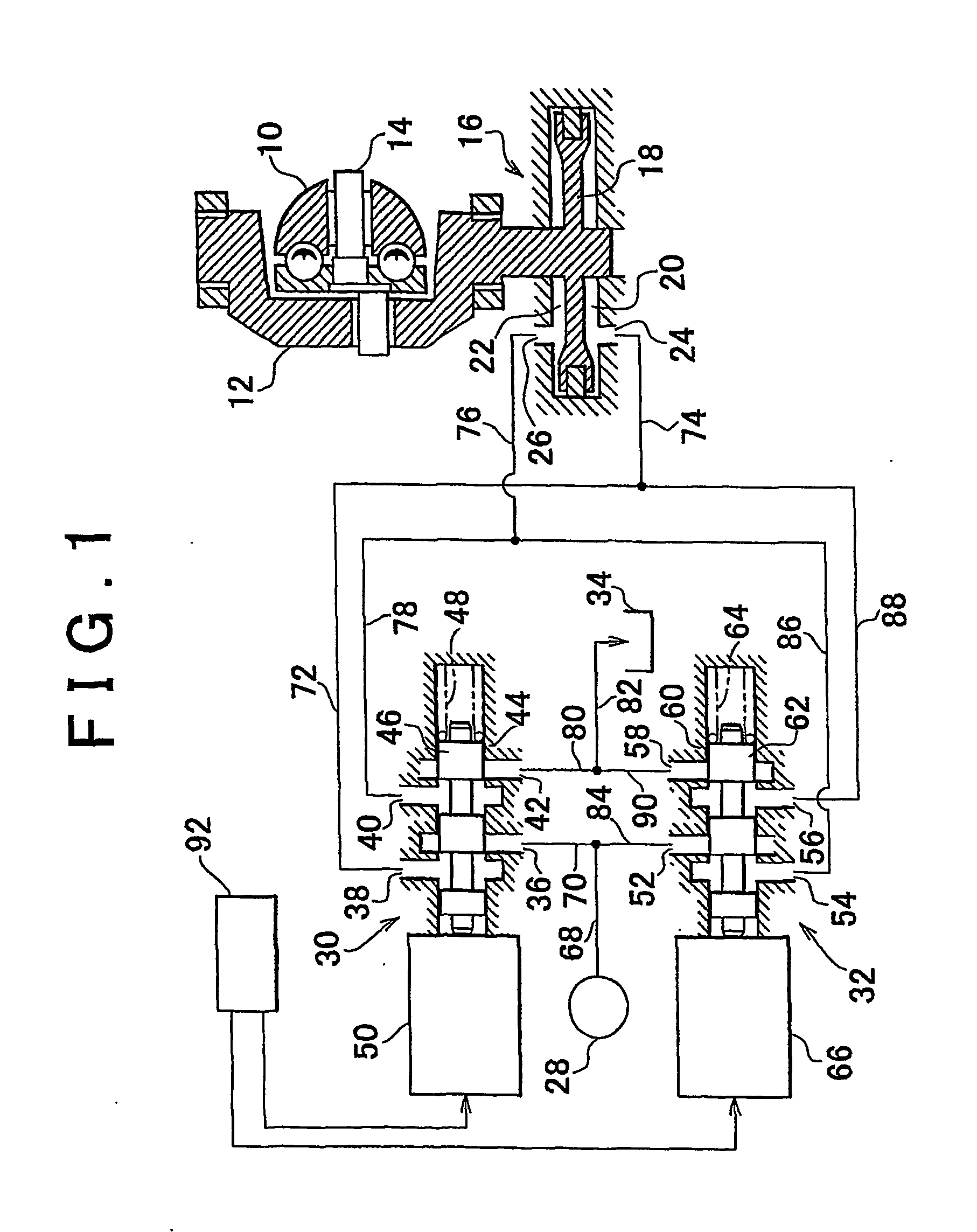 Hydraulic control apparatus and hydraulic control method