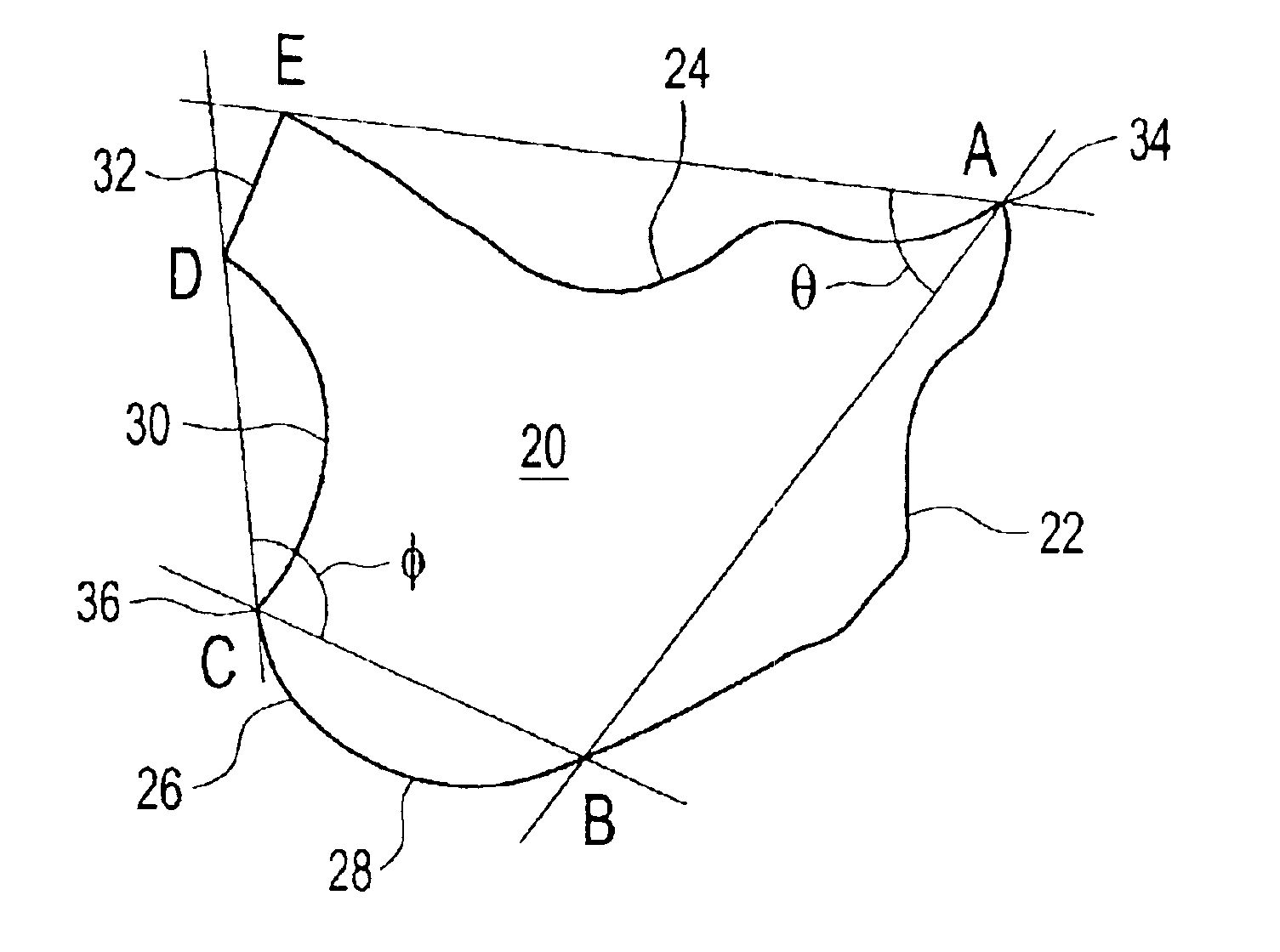 Irregular, rotational tessellation surface covering units and surface covering