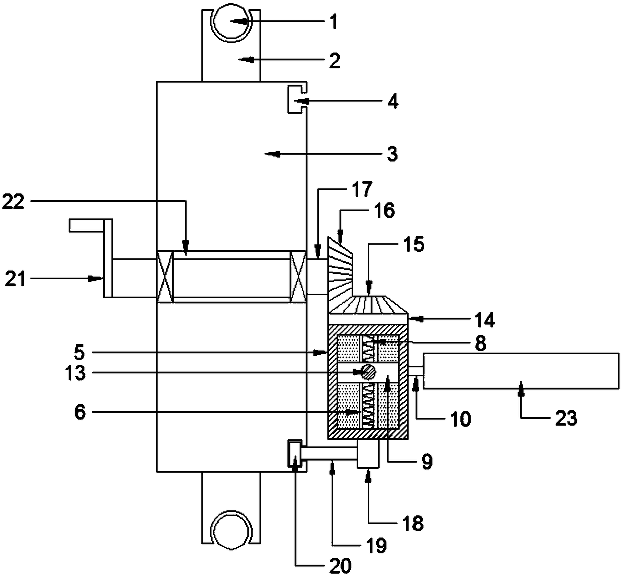 Portable spiral stirring device