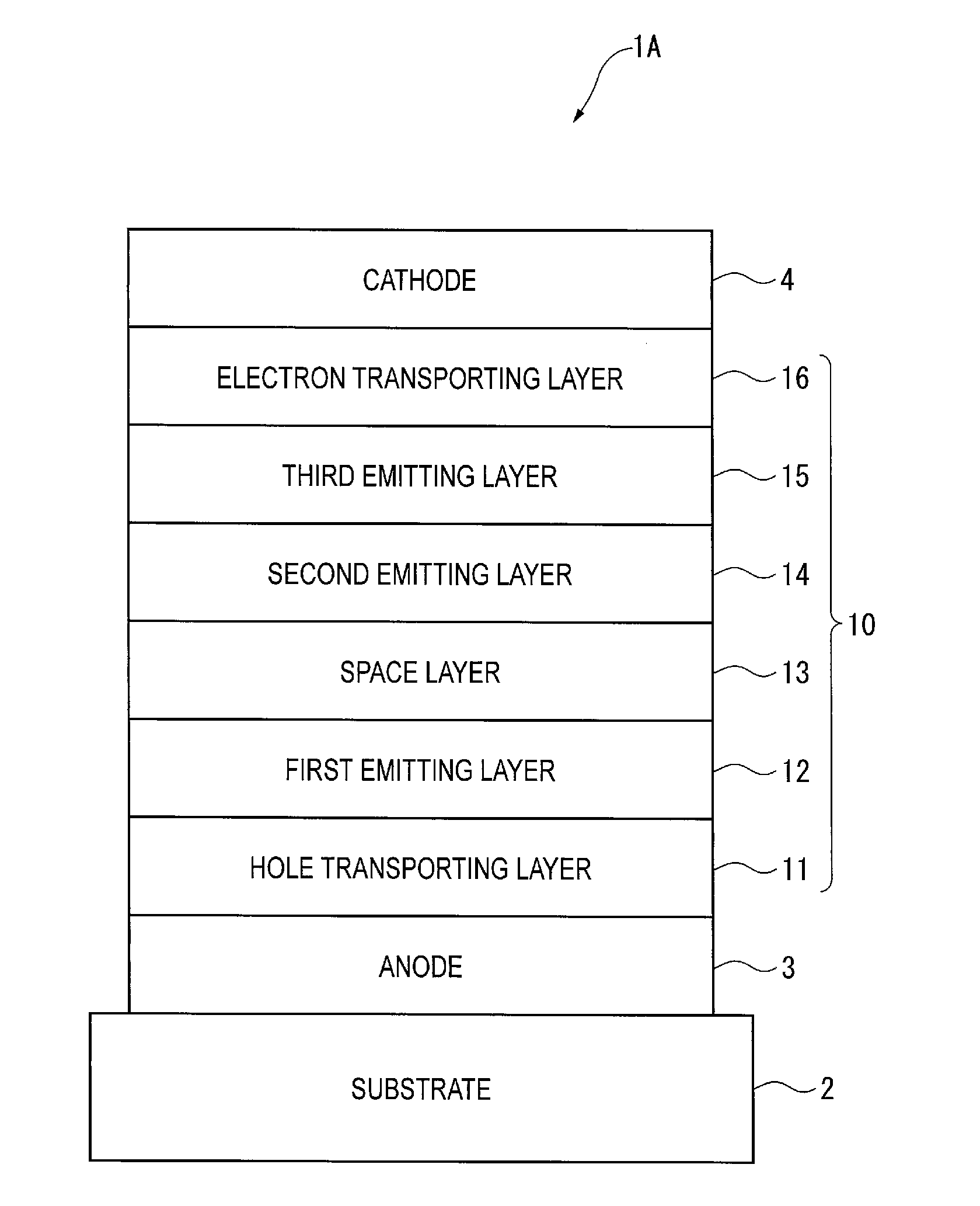 Organic electroluminescent element