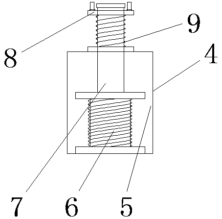 Power transformer mounting device for constructional engineering