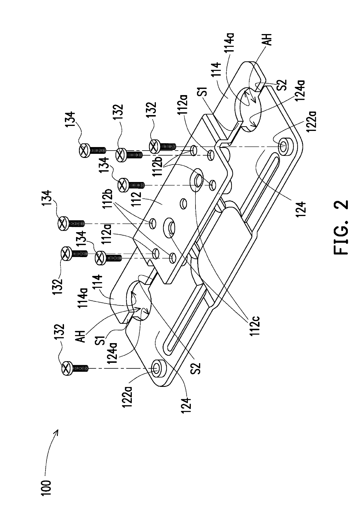 Installing bracket and electronic device assembly