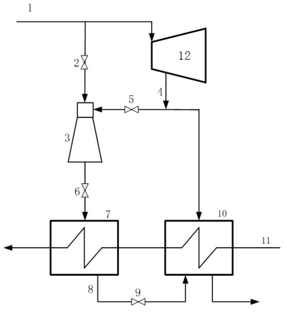 Low-load feed-water heating system of thermal power generating unit