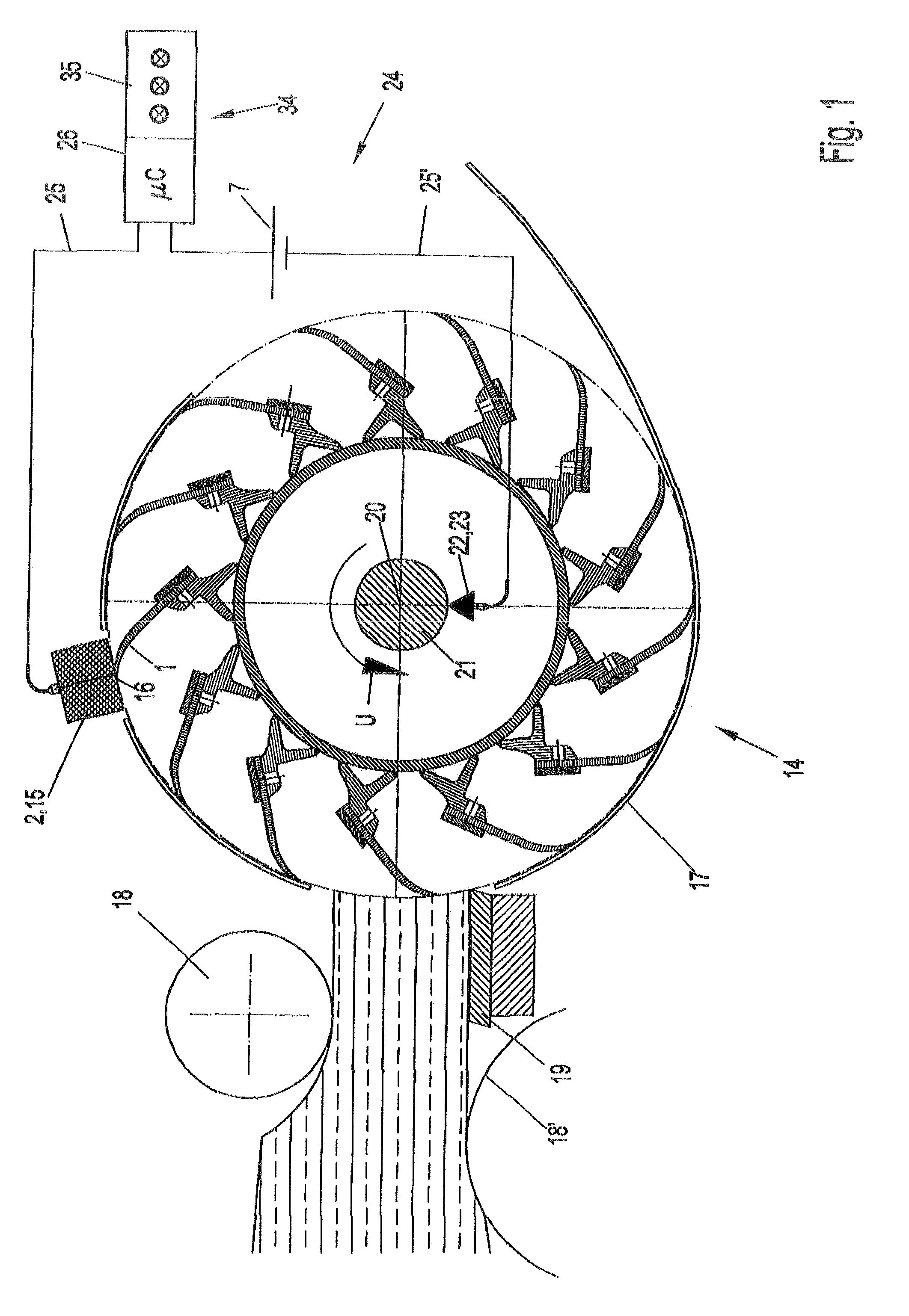 Method for determining the sharpness of cutting edges of chopper blades