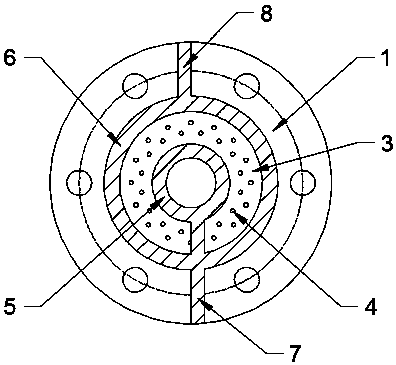 Die head temperature control system of granulator