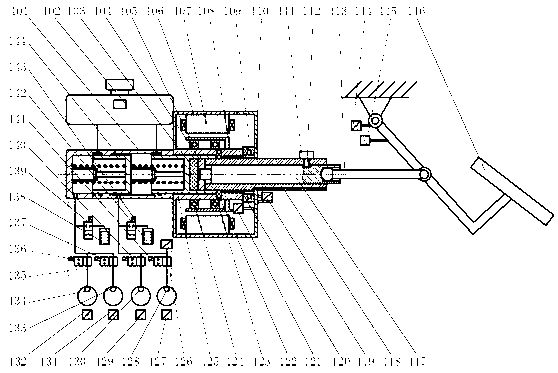 Motor-assisted integrated automobile brake system