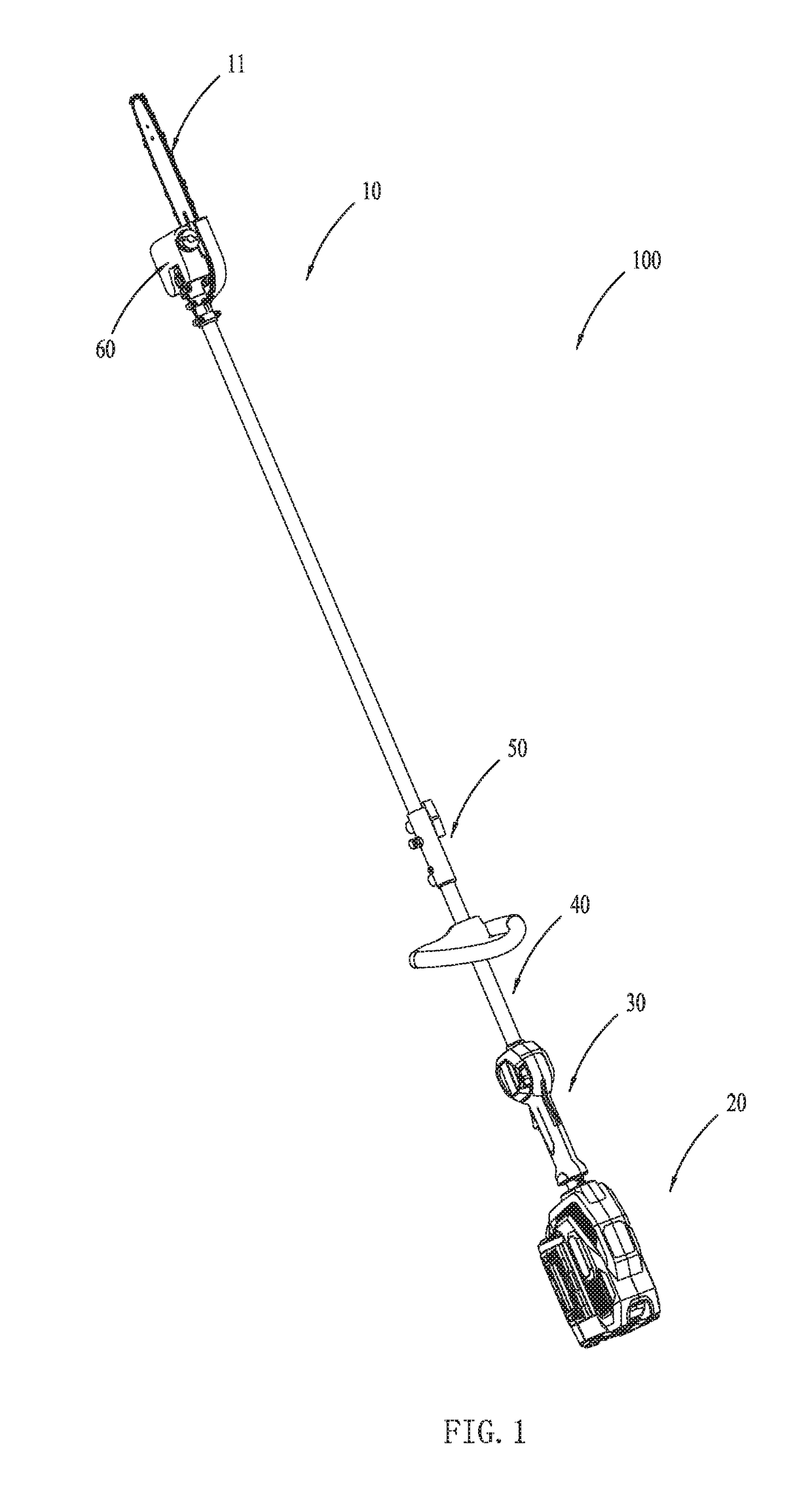 Handheld electric tool