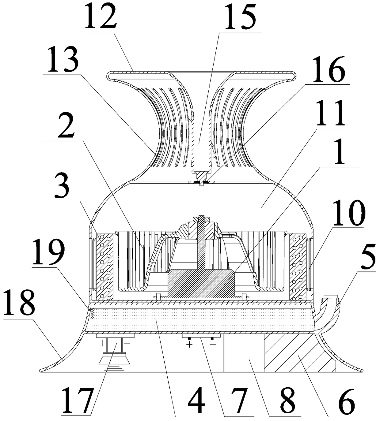 A multifunctional fan