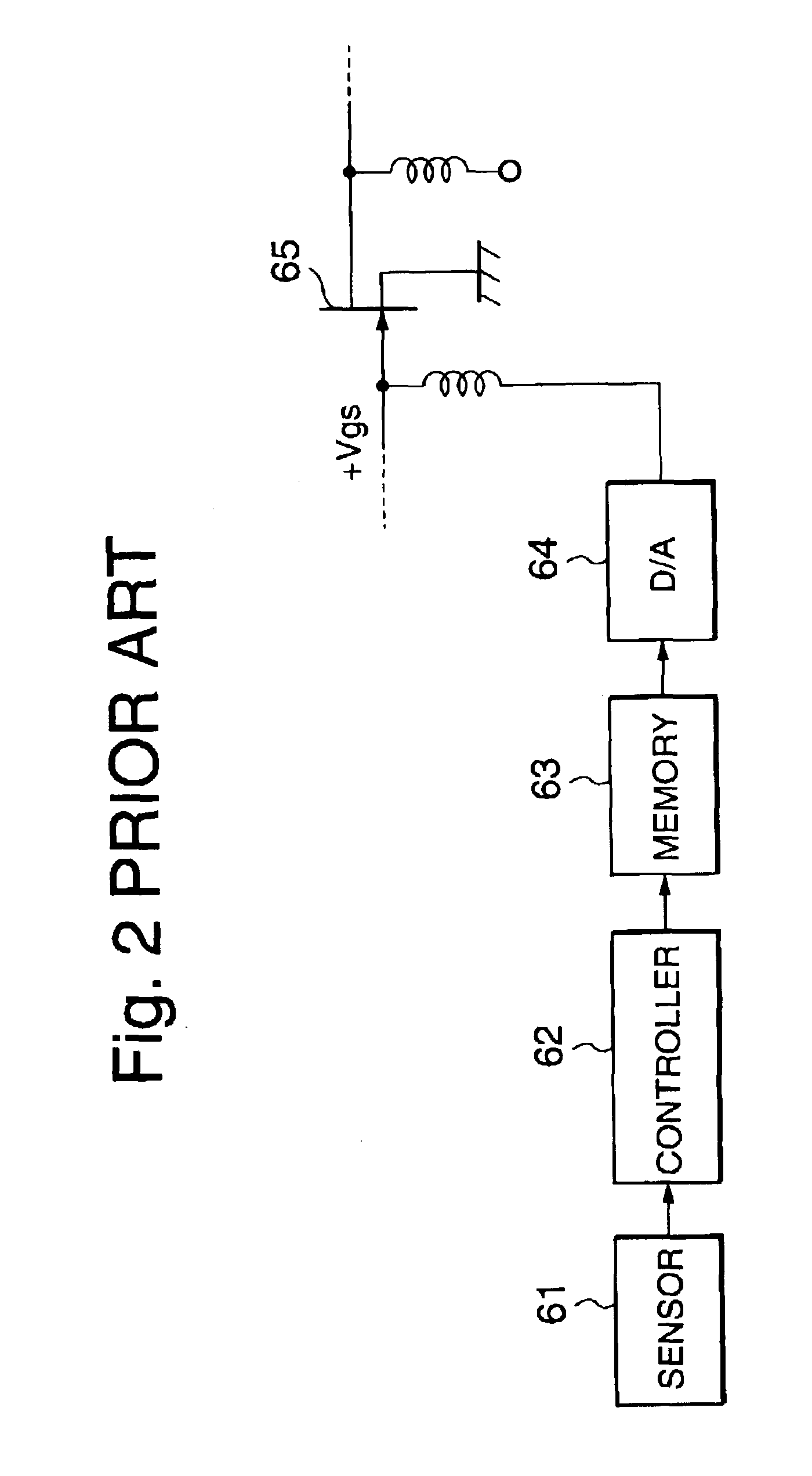 FET amplifier with temperature-compensating circuit