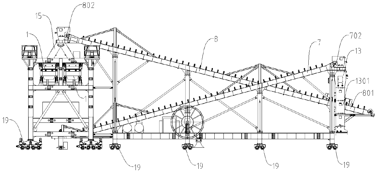 Loading machine and loading system