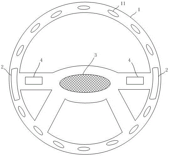 Steering wheel with alcohol detection and fatigue detection functions