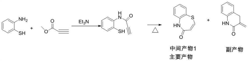 Preparation method of 2-(4-methoxyphenyl)-3-hydroxy-2,3-dihydro-1,5-benzothiazepine