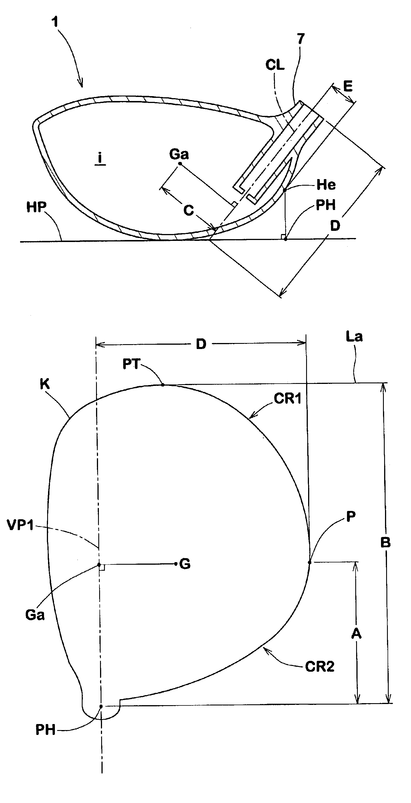 Wood-type golf club head