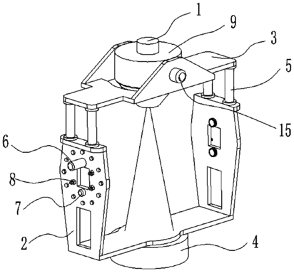 Accelerator adjusting device