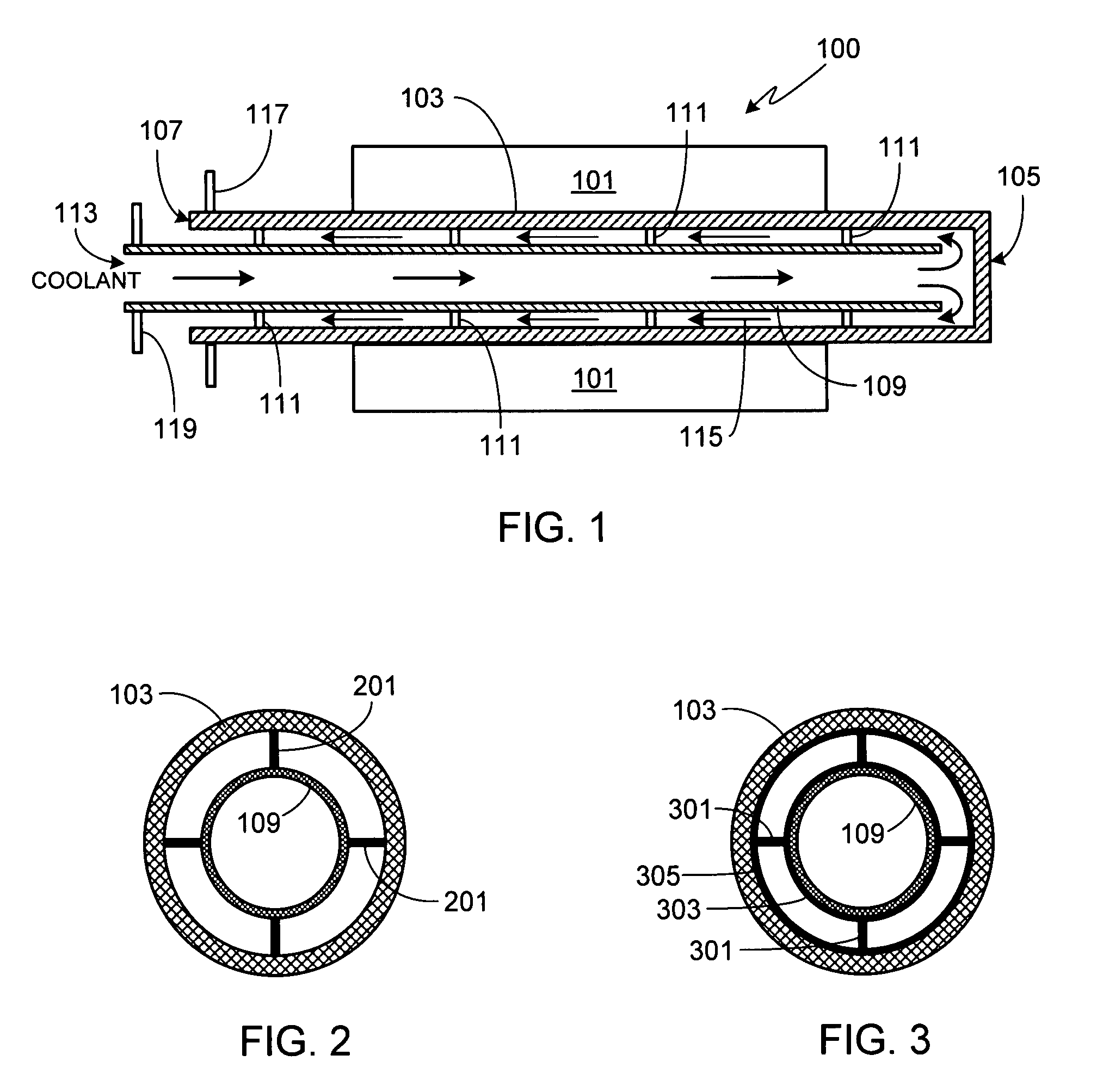 Liquid cooled rotor assembly