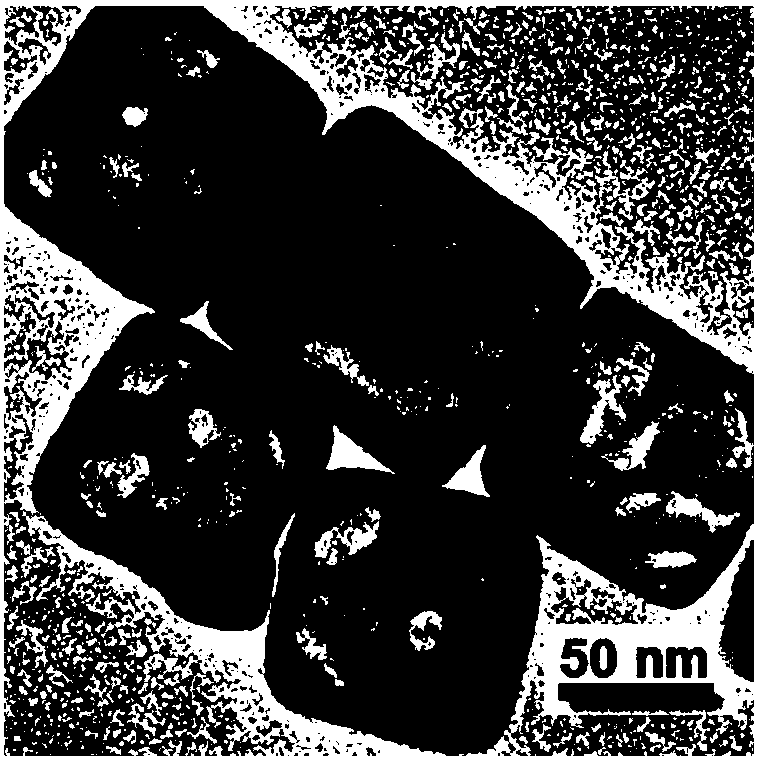 Temperature-sensing gold nano cage and preparation method and application thereof, drug-loaded temperature-sensing gold nano cage and preparation method thereof