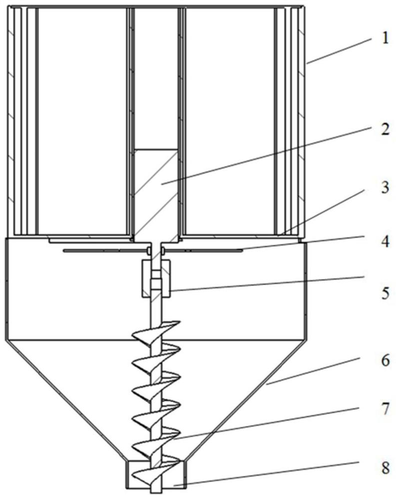 A kind of mechanical fertilizer ratio variable fertilizer discharger and realization method