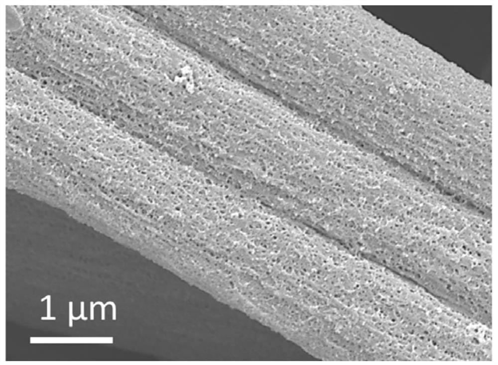 Porous electrode for flow battery and preparation method of porous electrode