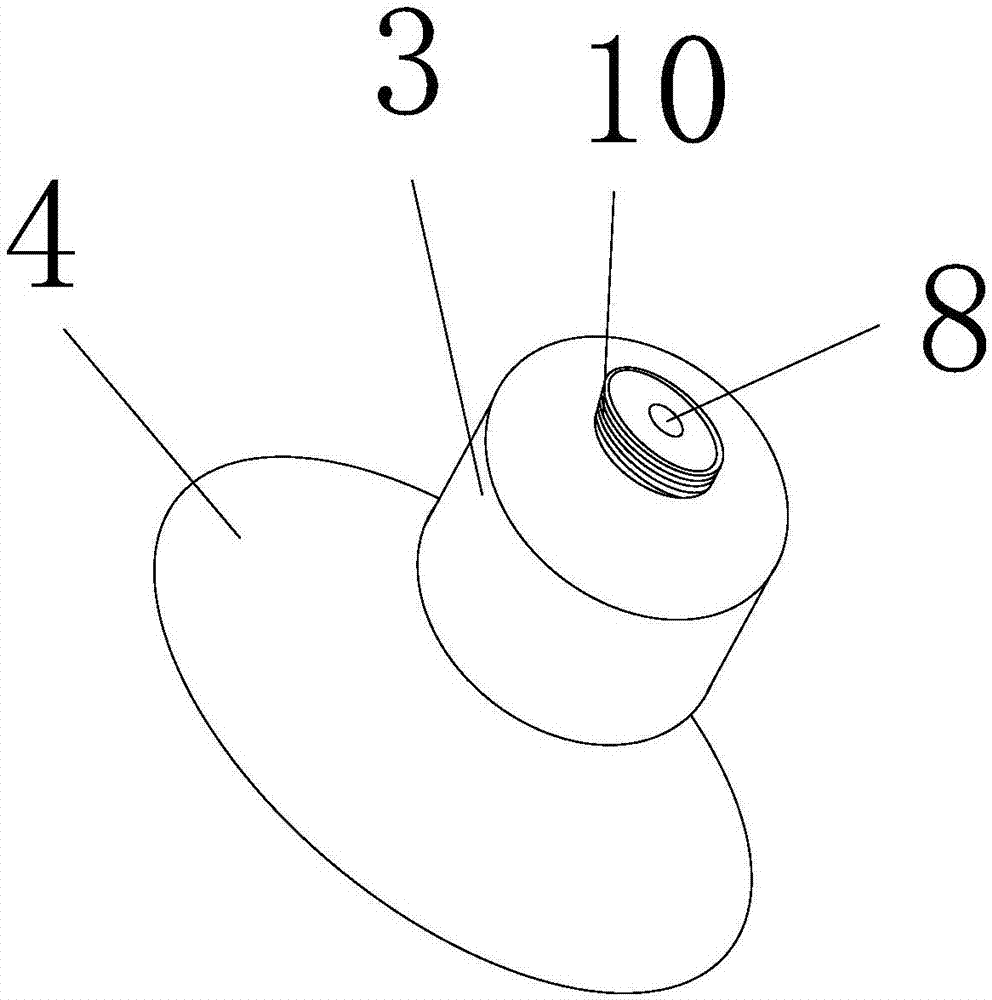 Suction cup clamp for cutting of medium density fiberboard