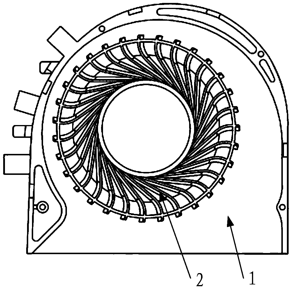 A fan device and electronic equipment