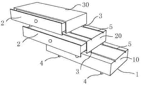 Movable staircase