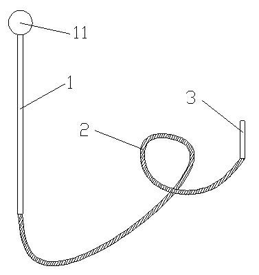 Pressurization needle cable fixed system for patella fracture and application thereof