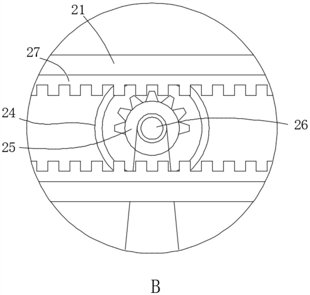 Petroleum drill rod thread machining auxiliary device