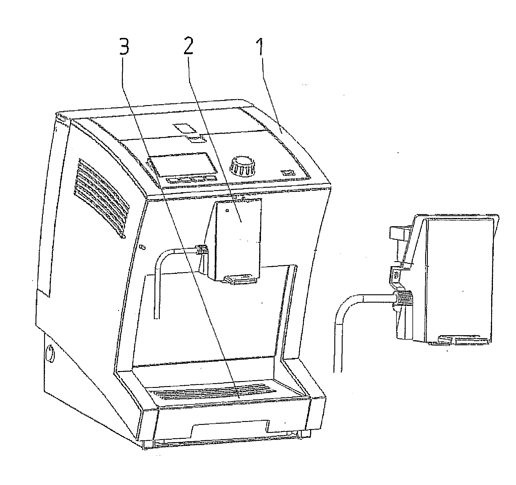 Electrical beverage preparation machine