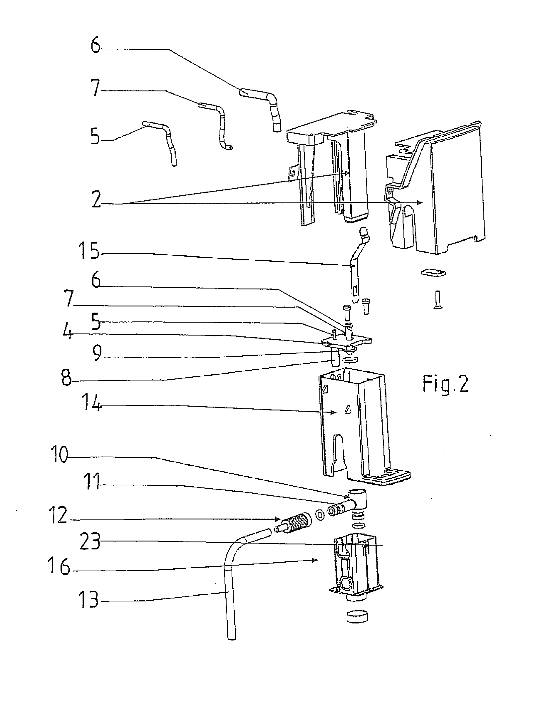 Electrical beverage preparation machine