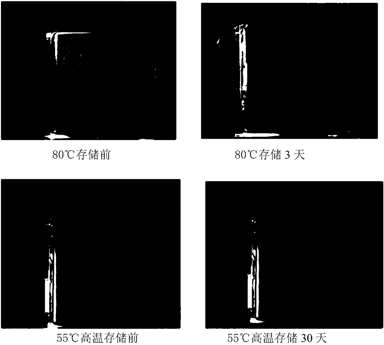 High temperature resistant lithium titanate battery and formation and aging method thereof