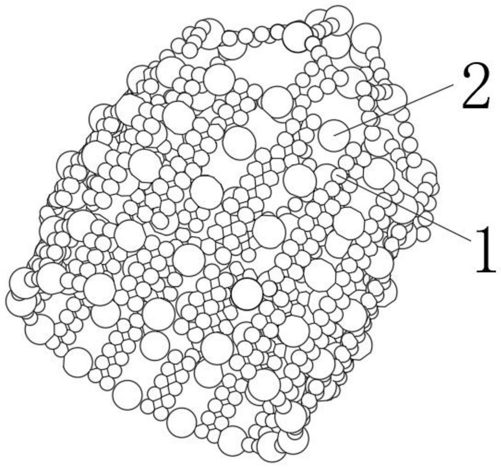 Ore bead cap for physical therapy and manufacturing method thereof