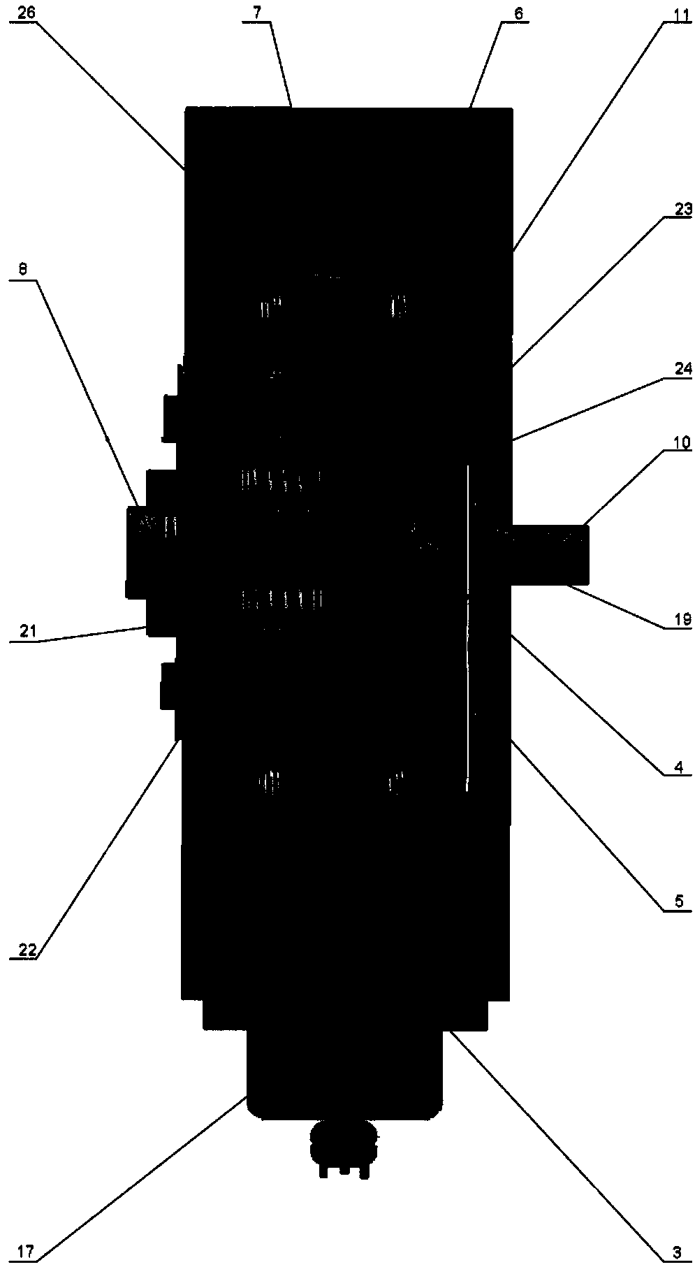 Hybrid power car electric speedup clutch and control method thereof