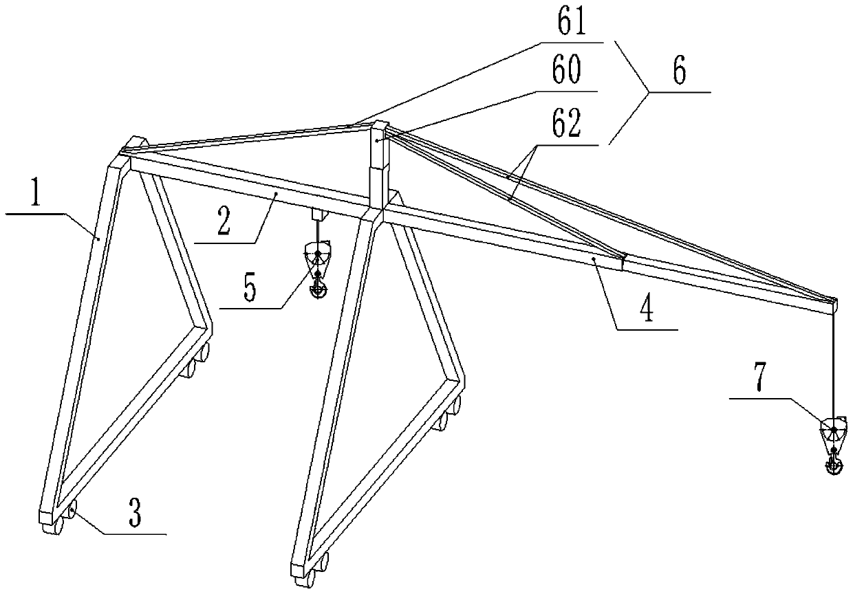 Lifting device, fire fighting device and mechanical equipment thereof