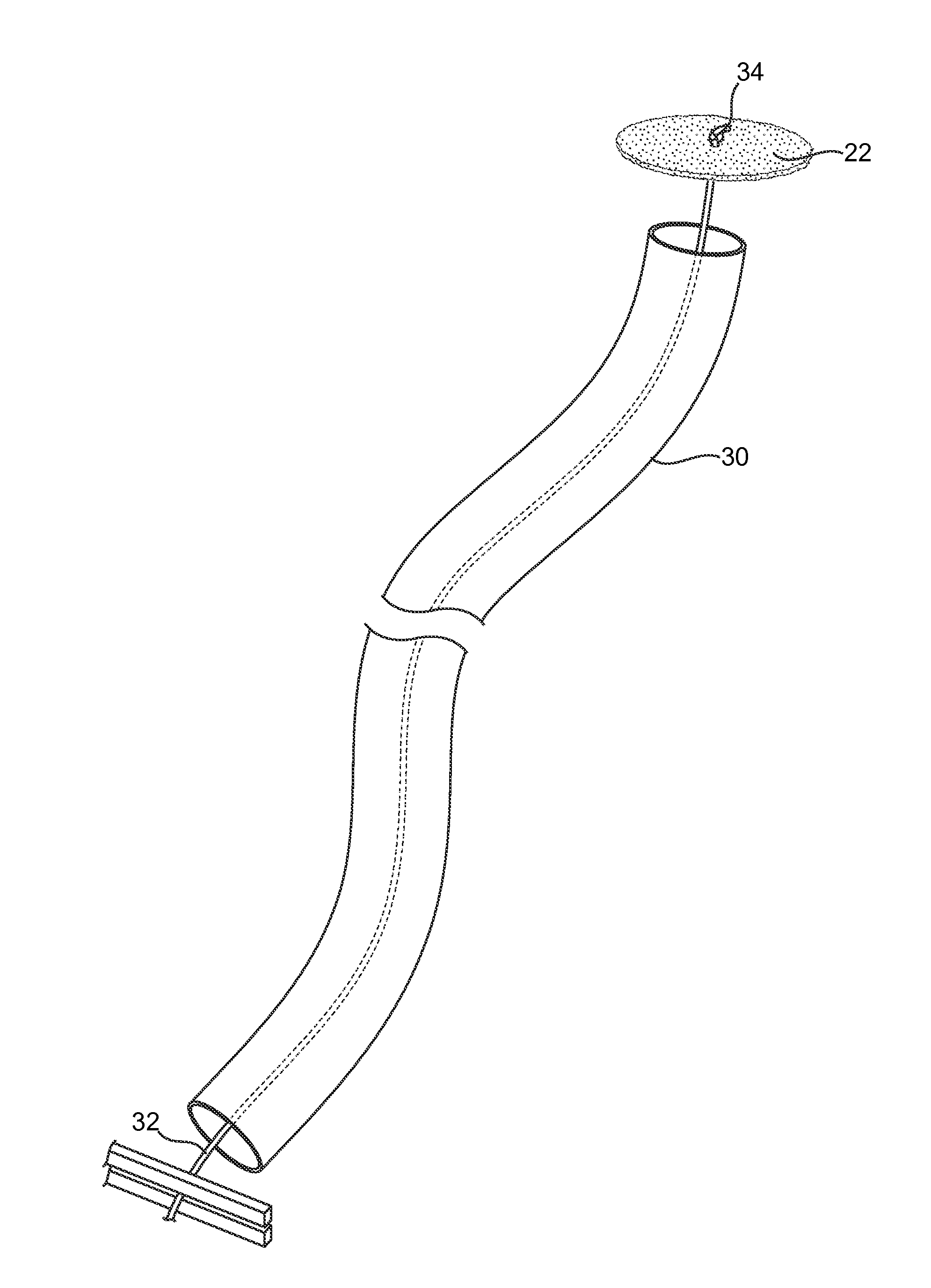 Method and device for cleaning breathing hoses