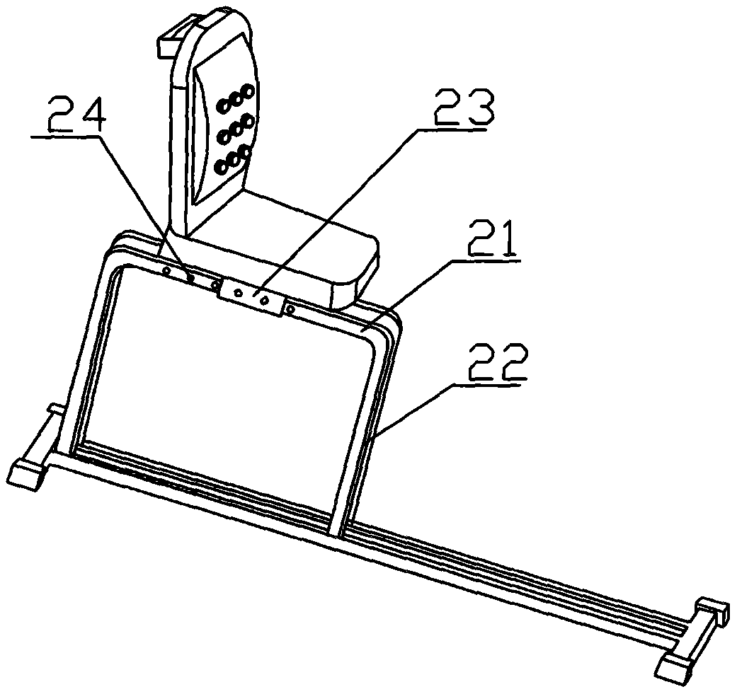 Rehabilitation training device used in neurology department